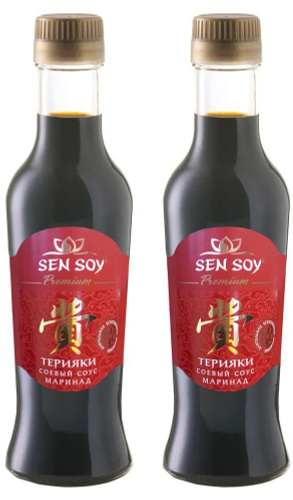 Соус соевый Sen Soy Терияки, 2 уп по 220 мл - купить с доставкой по ...