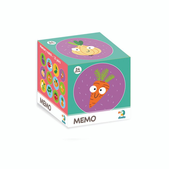 Мемо-игра Dodo"Фрукты и Овощи", R300156 - купить с доставкой по ...