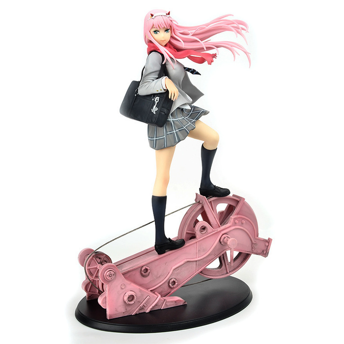 Игрушка зеро. Zero two фигурка. Зеро игрушка. Зеро ту игрушка. Широ фигурка с пистолетом.