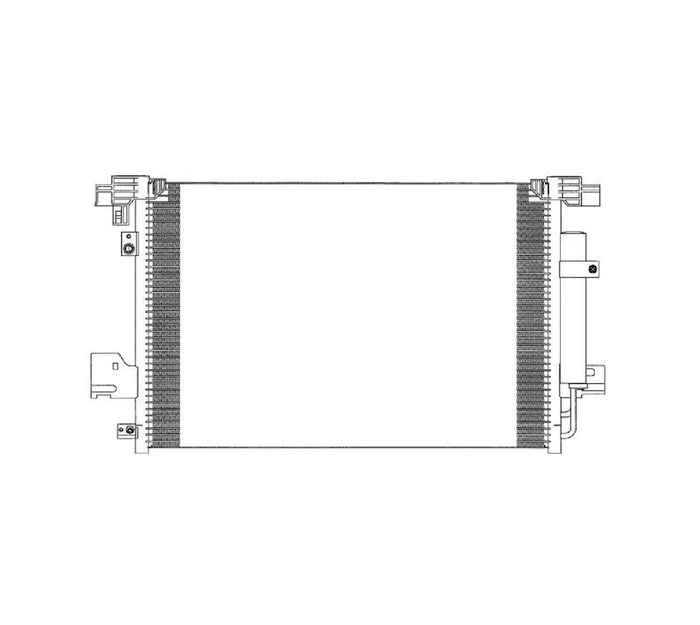 Радиатор кондиционера Sakura 53219801 - Sakura арт. 53219801 - купить ...