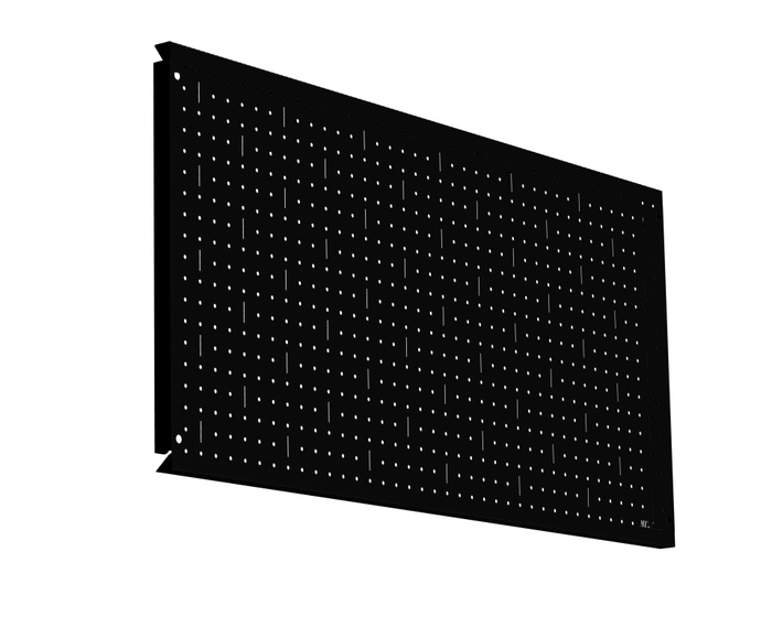 Металлическая перфопанель Metalex 500х600 чёрная - купить с доставкой ...