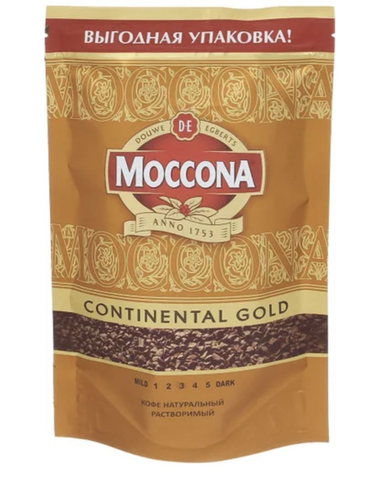 Кофе Moccona Continental Gold растворимый 140 г - купить с доставкой по ...