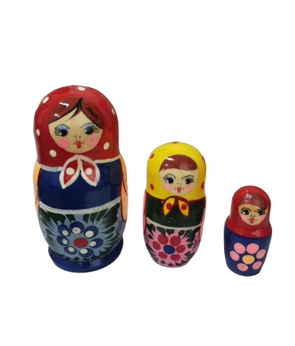 Матрешка Сергиев Посад 3 в 1 развивающие народные деревянные игрушки ...