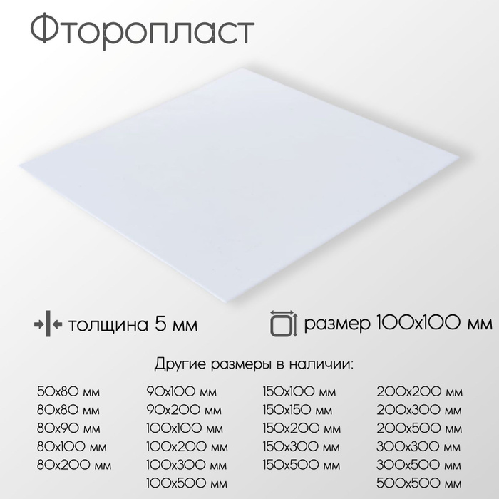 Лист Фторопласта 1 Мм Купить