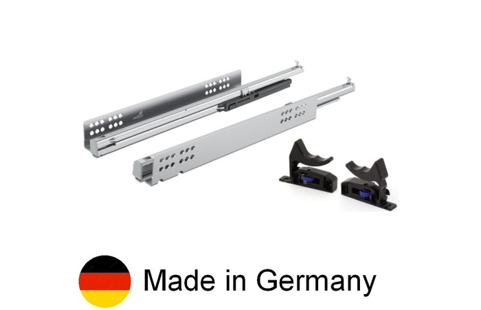 Hettich Quadro с доводчиком 400мм, полное выдвижение купить по выгодной ...