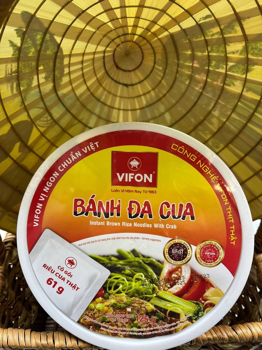 Рисовая лапша быстрого приготовления Banh Da Cua (Vifon) - купить с ...