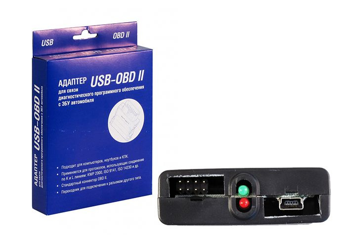 Автосканер НПП Орион Адаптер для диагностики авто K-line USB - OBD II ...
