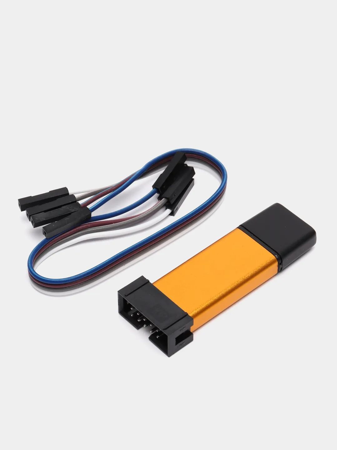 Программатор ST-LINK, V2 внутрисхемный программатор-отладчик для STM8 и ...