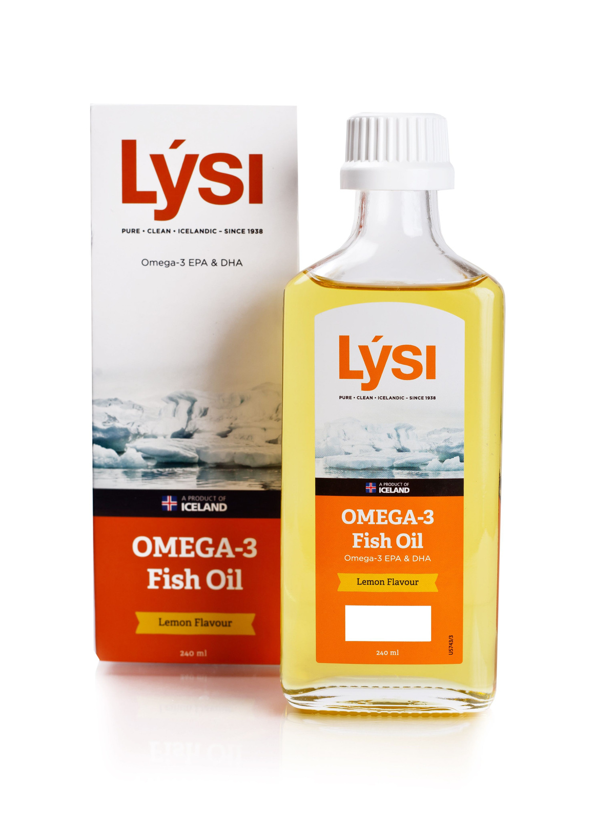 Омега 3 для взрослых рыбий жир, жидкий из дикой исландской рыбы ...