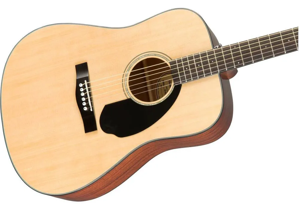 FENDER CD-60S DREAD NAT WN акустическая гитара, цвет натуральный, вариант, фото 3