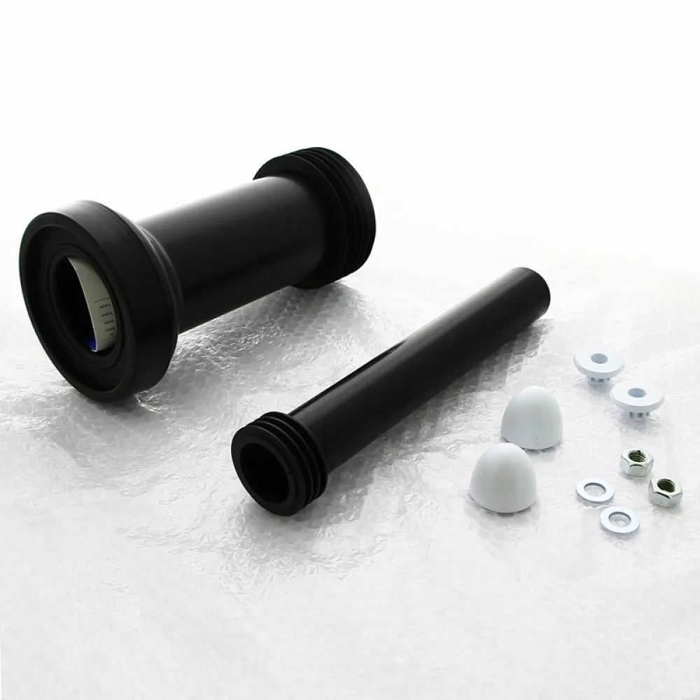 Соединительный комплект McAlpine для подводки унитаза FP45R-KIT3, цвет черный, черный, фото 2