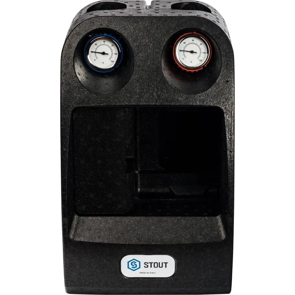 Насосная группа STOUT SDG-0007-002501 с 3-х ходовым приводным смесителем 1" без насоса, вариант, фото 5