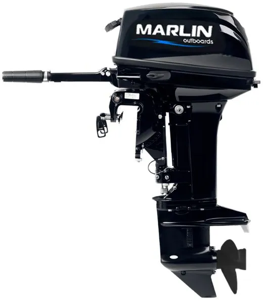 Лодочный мотор 9.9 (20) лс, 2х тактный, MARLIN MP 9.9 (20) AMHS Pro, вариант, фото 6