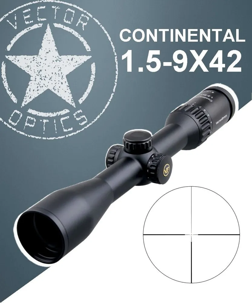 Оптический прицел VECTOR OPTICS CONTINENTAL 1,5-9X42 HUNTING SFP #1