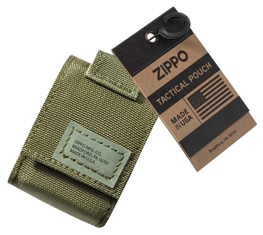 Чехол ZIPPO Для Зажигалки С Фиксатором На Ремень Зеленый Хаки ZIPPO 48402, зеленый, фото 3
