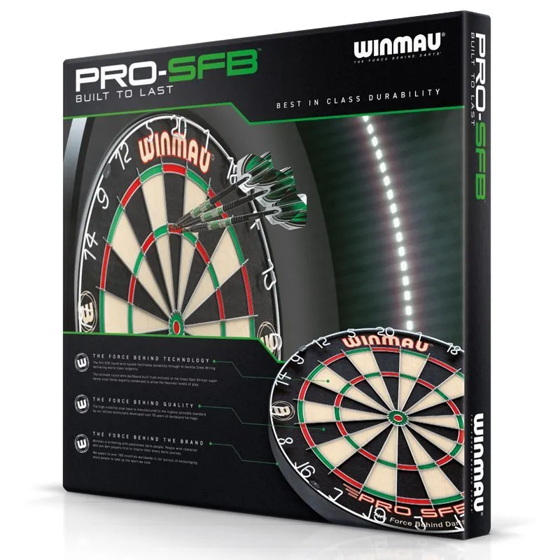 Мишень Winmau Pro SFB для игры в Дартс. Сизалевая ORIGINAL., вариант, фото 4