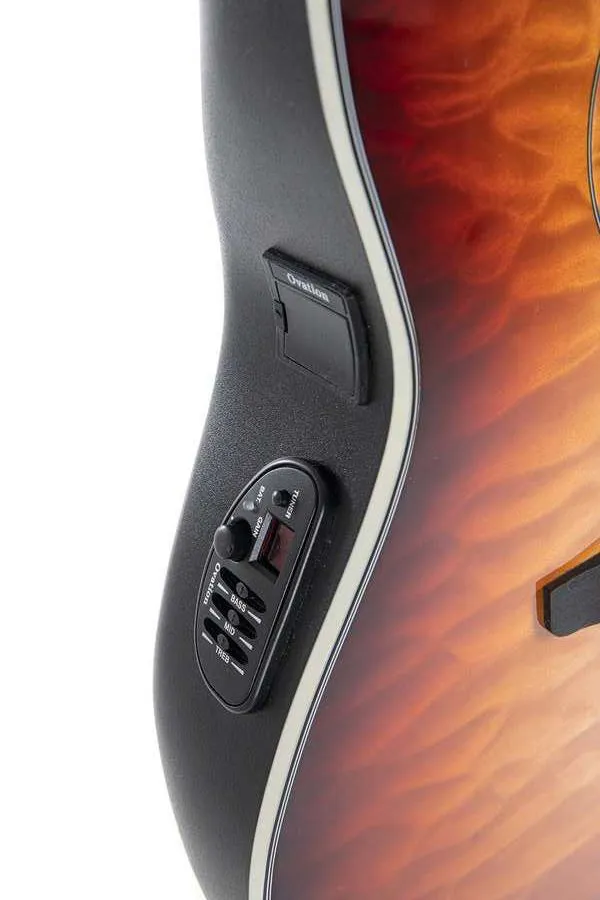 OVATION CS24X-7C Celebrity Standard Plus Mid Cutaway Cognac Burst Gloss - гитара электроакустическая, вариант, фото 4