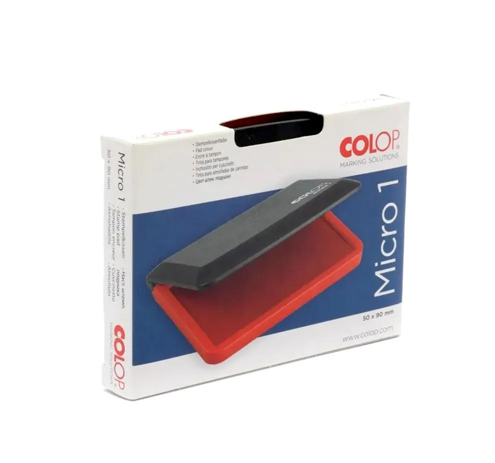 Настольная штемпельная подушка Colop Micro 1, цвет ФИОЛЕТОВЫЙ, 1 цв., фиолетовый, фото 5