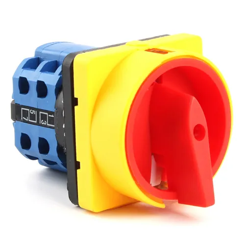 20A OFF-ON 4-полюсные разъединительные выключатели LW26GS CA10 48X48 мм поворотный кулачковый перекл