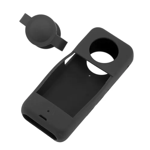 PULUZ Силиконовый чехол с защитой объектива для Insta360 X3 черный