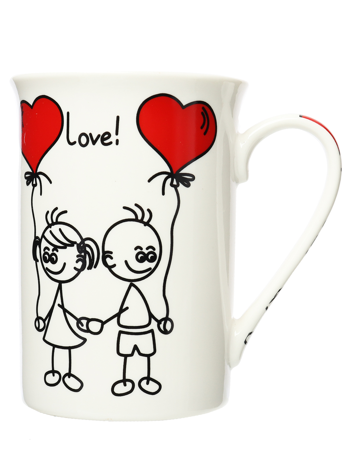 Кружка 300 мл Любовь. Love!, керамика Кружка 300 мл Любовь. Love!, керамика