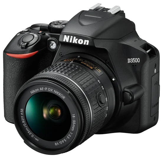 n.a.oki様　Nikon D3500 3点セット ショット数1600回 Фотоаппарат Nikon D3500 Kit AF-P 18-55mm f/3.5-5.6 VR, черный
