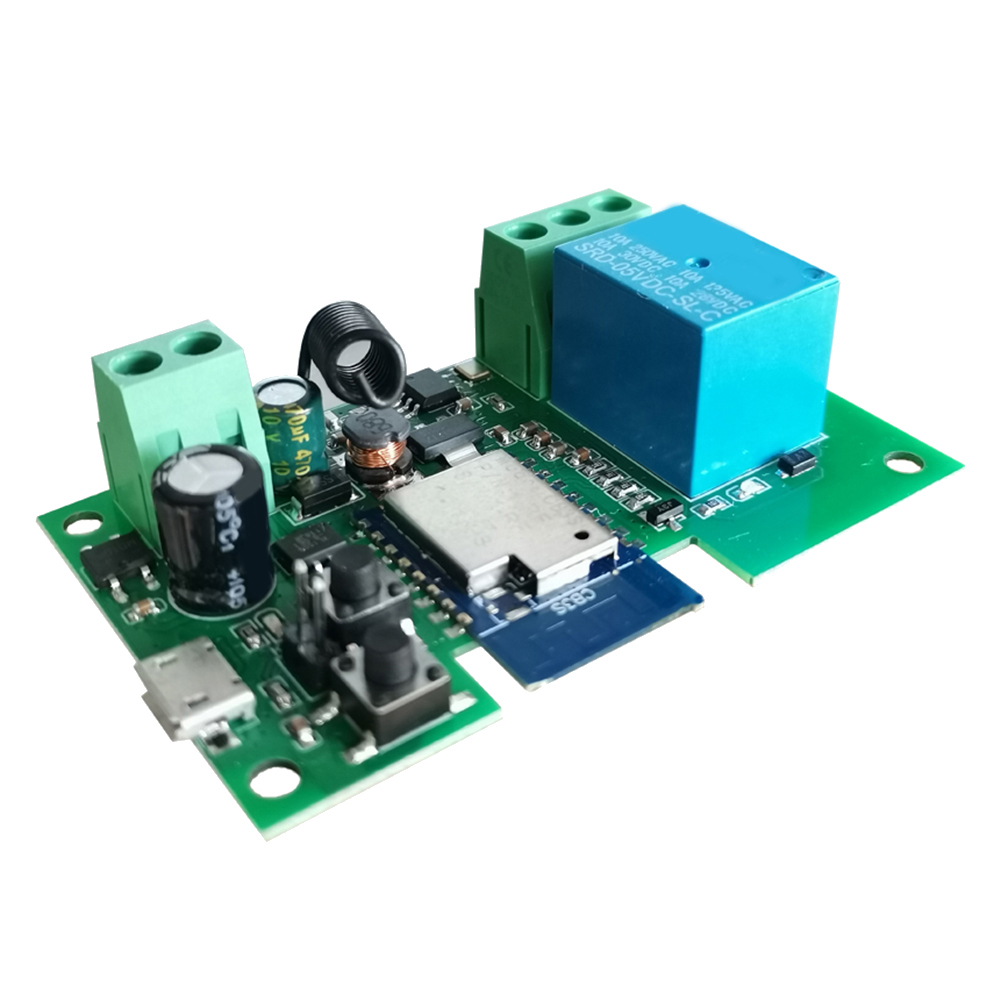 МодульПереключенияприложения12VWifiRelayTuyaSmartLifeAppSwitchModule