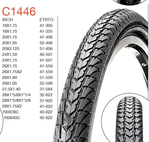 Покрышка для велосипеда CST Traveller City Classic C1446 20 х 1.95 Покрышка для велосипеда CST Traveller City Classic C1446 20 х 1.95
