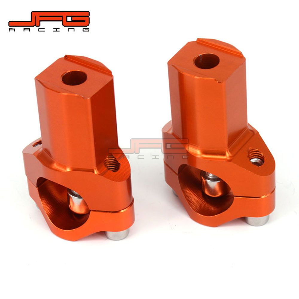 JFG Кронштейны крепления руля эндуро мотоцикл комплект CNC 28 мм KTM — фото 3