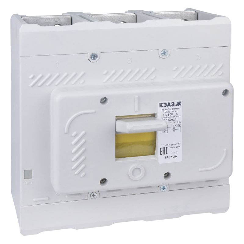 Выключательавтоматический800А5000ImВА57-39-340010УХЛ3690ВACКЭАЗ223012