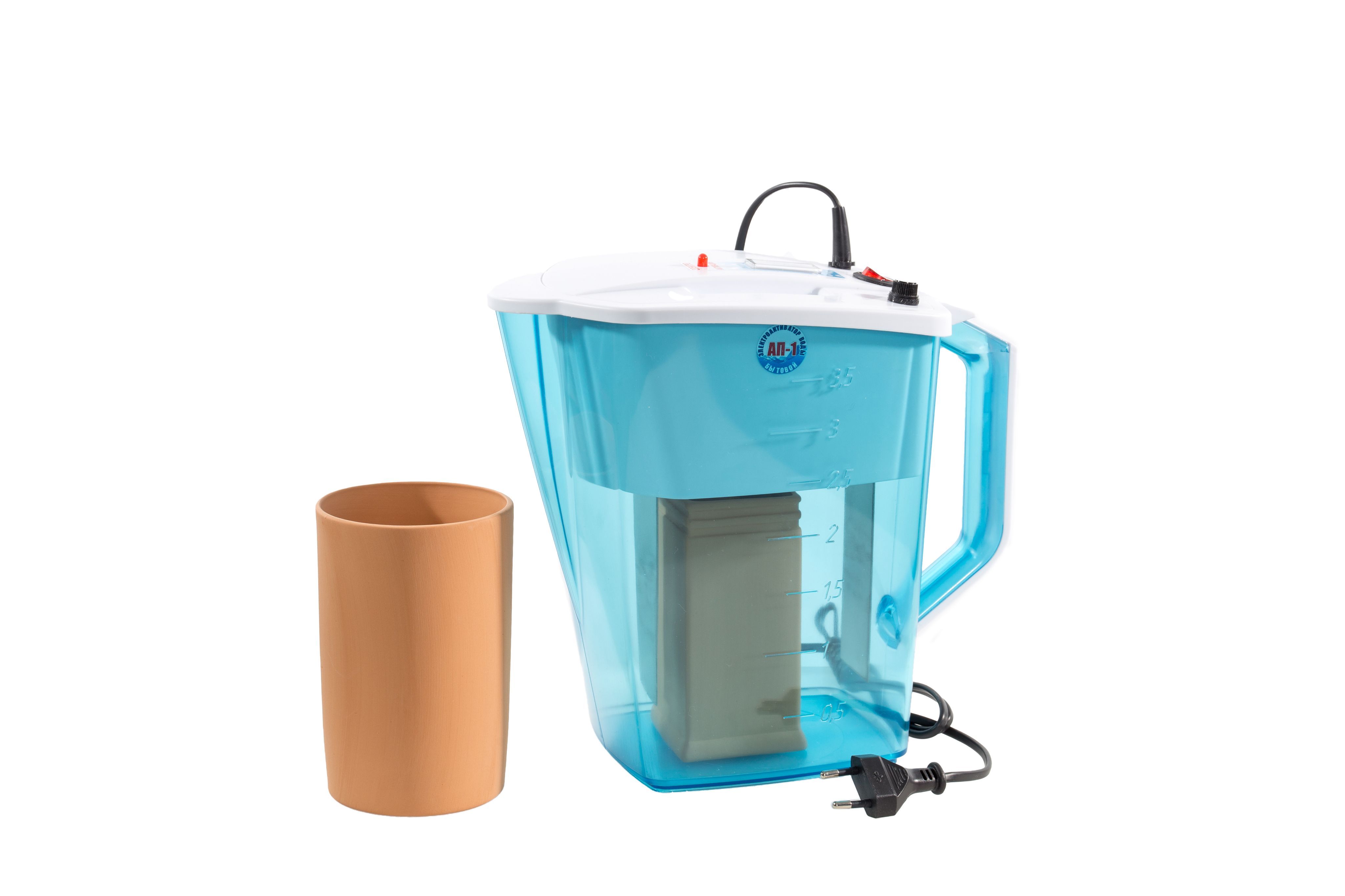 Активатор воды Ап-1 вариант 3 Т (титановые электроды), аппарат живой и ...