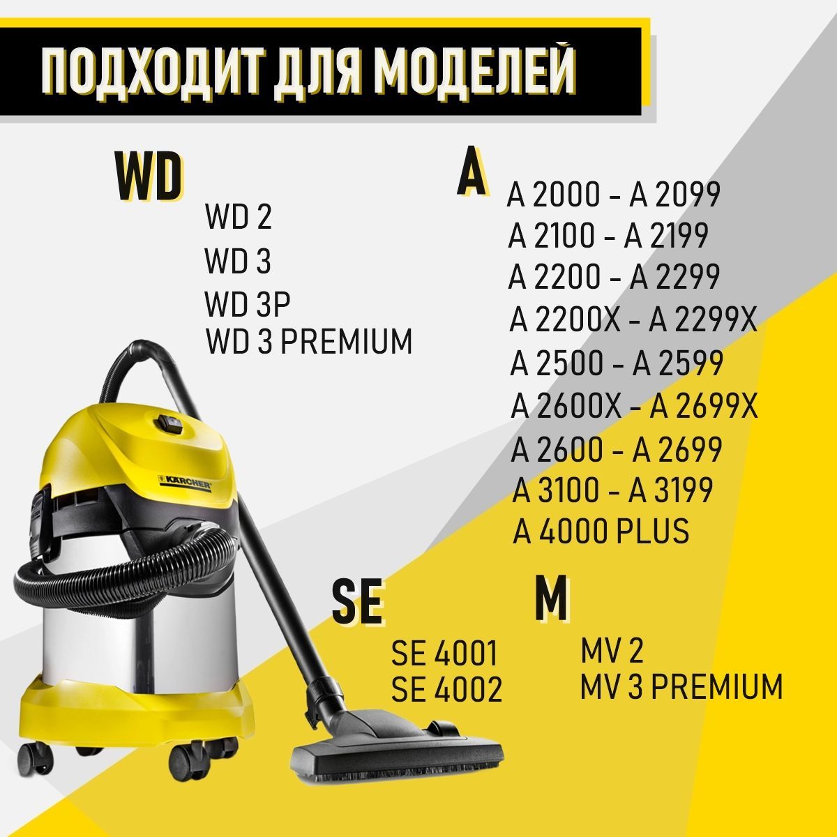 Пылесос Керхер Строительный Wd3 Premium Купить