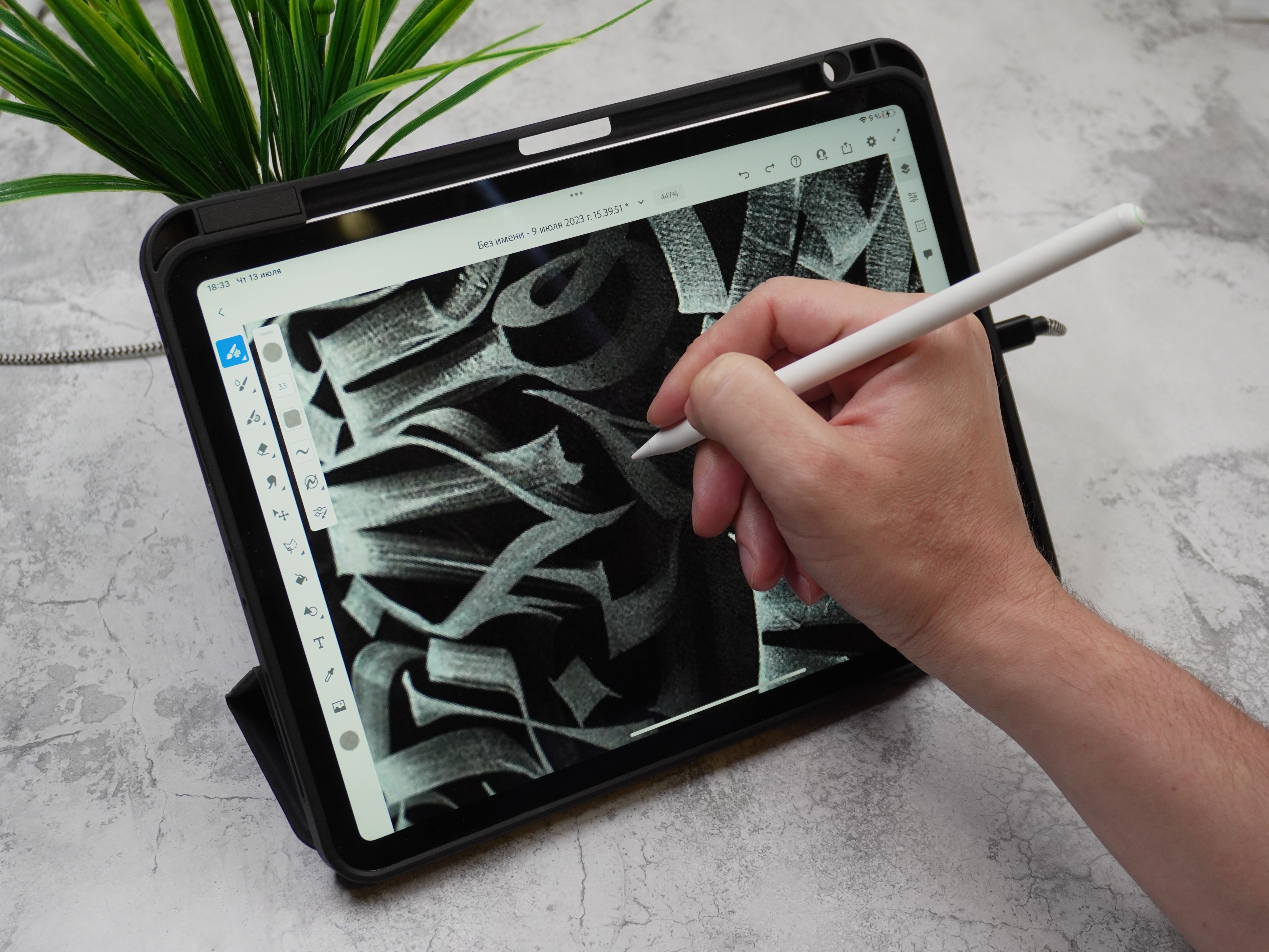 Стилус для iPad, AGNI Senses. Apple pencil, для рисования, с магнитной ...