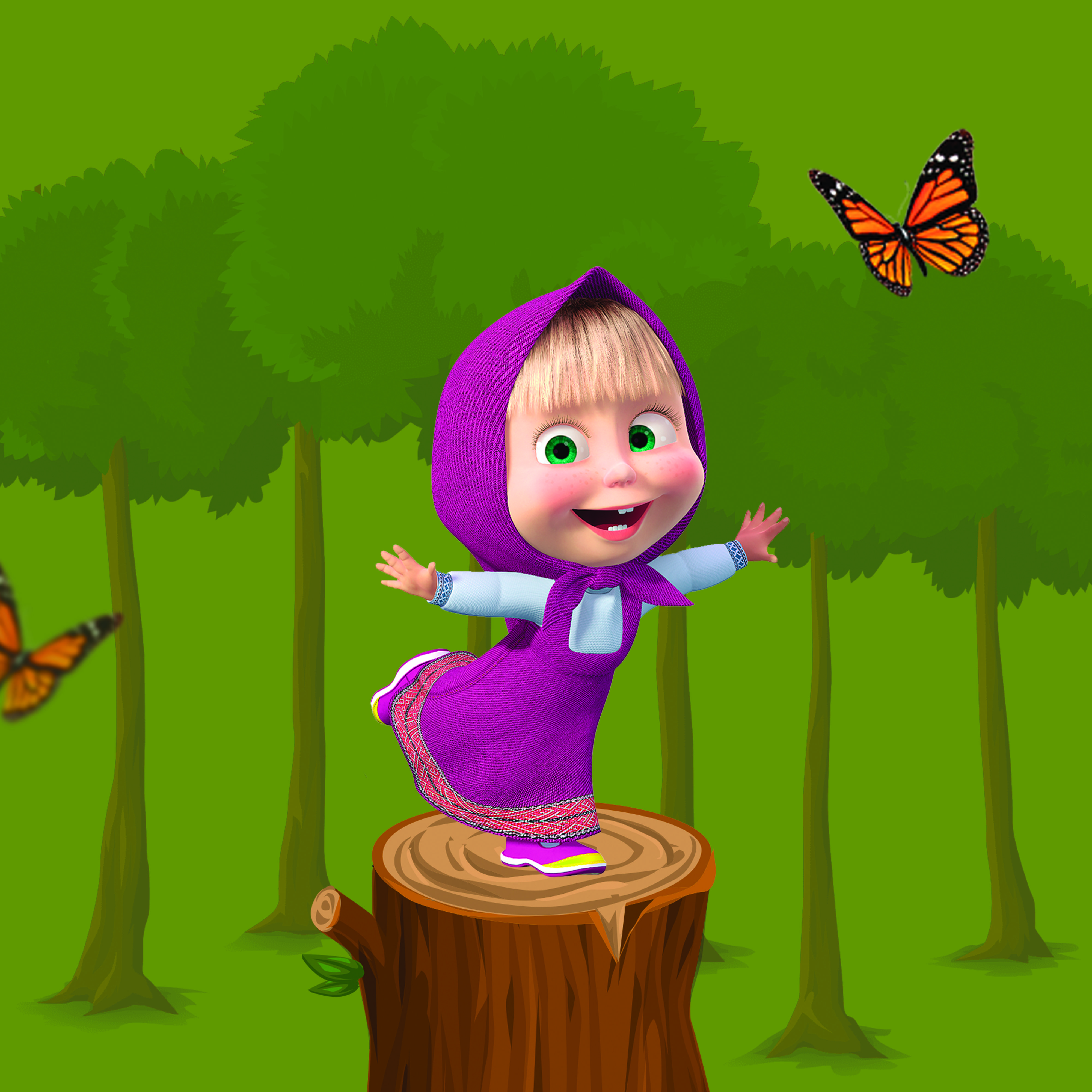 Фломастеры 6 цветов "Маша и Медведь" - купить с доставкой по выгодным ...