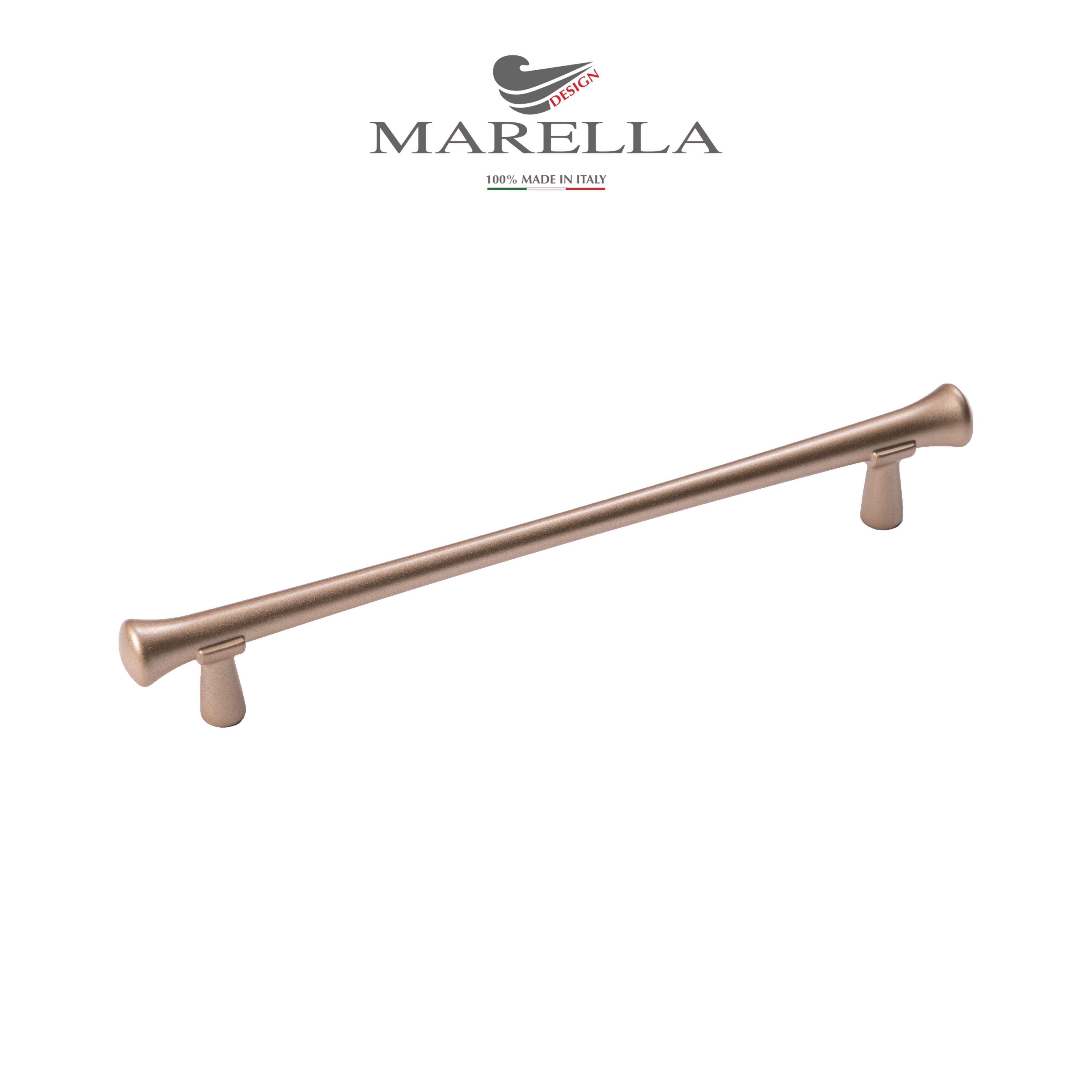 РучкамебельнаяСкоба/РейлингMarellaEtruria(Италия)Цвет-Шампань160мм