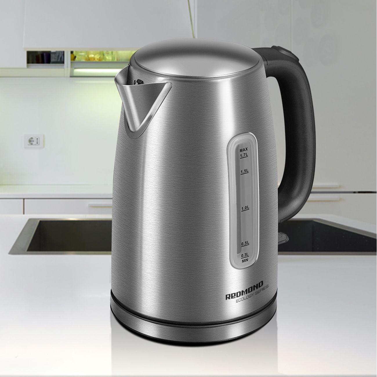 Купить электрический чайник REDMOND RK-M155, Металл по низкой цене ...