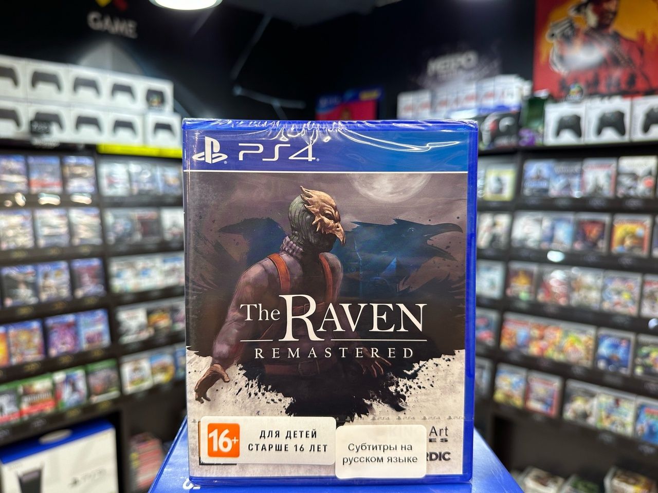 Игра Игра The Raven Remastered PS4 (PlayStation 4 купить по низкой цене с  доставкой в интернет-магазине OZON (1273748450)