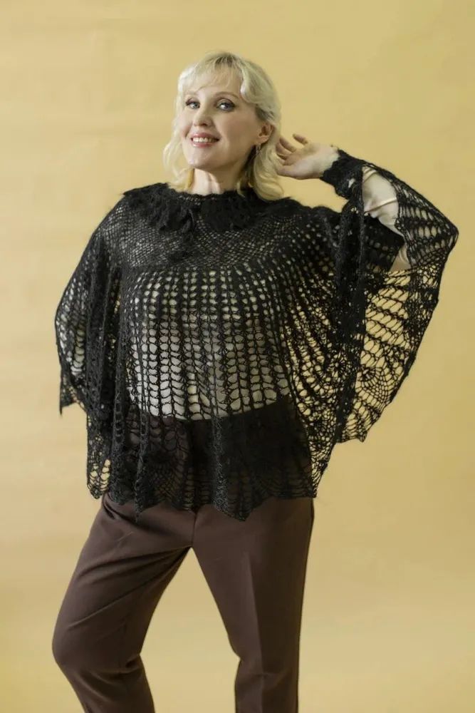 Пончо Легендарные пуховые платки - купить с доставкой по выгодным ценам ...