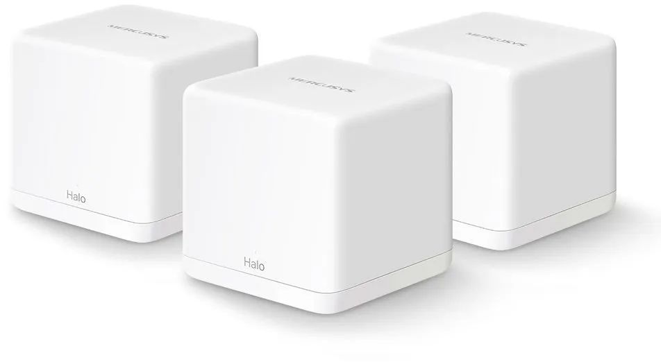 MercusysHaloH30(3-pack)AC1200ДомашняяMeshWi-Fiсистема