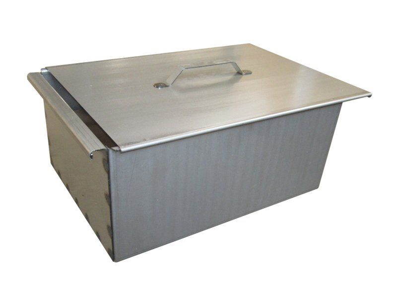 Коптильня двухъярусная с поддоном для сбора жира (380*280*170) сталь 1 ...