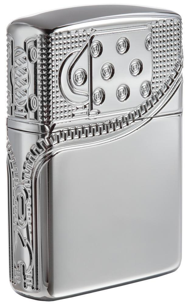 Зажигалка ZIPPO бензиновая Armor High Polish Chrome #1