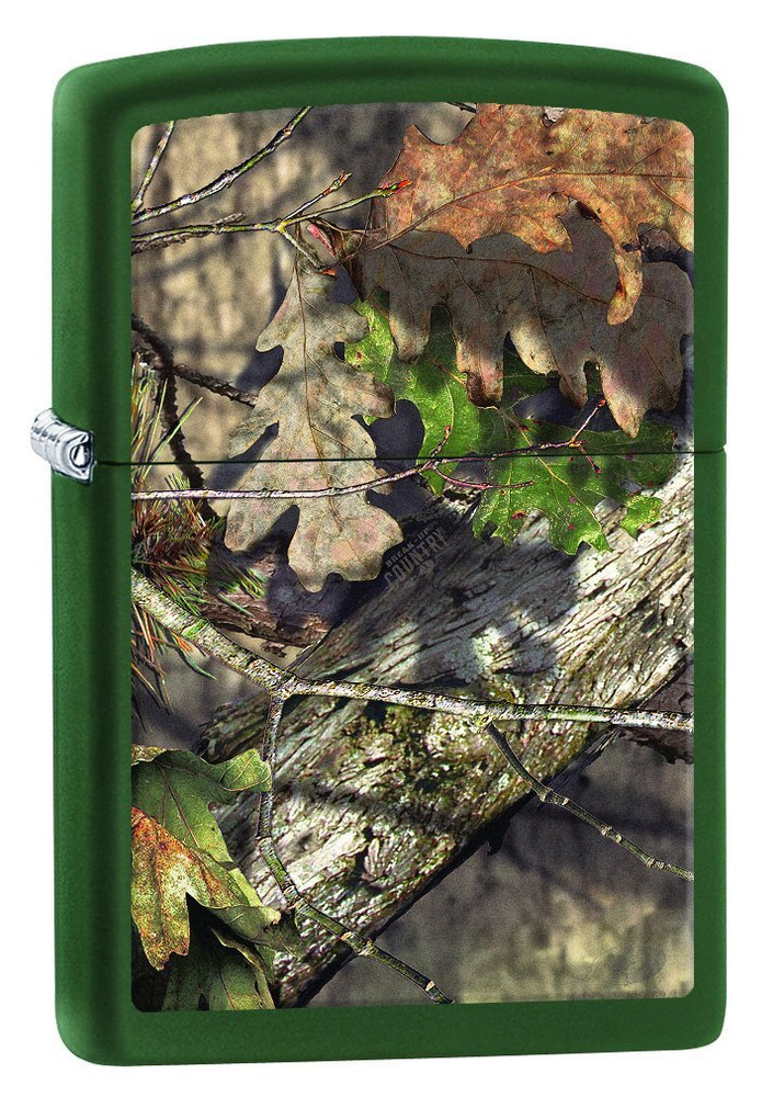 Зажигалка бензиновая ZIPPO Mossy Oak Break-Up Green Matte #1