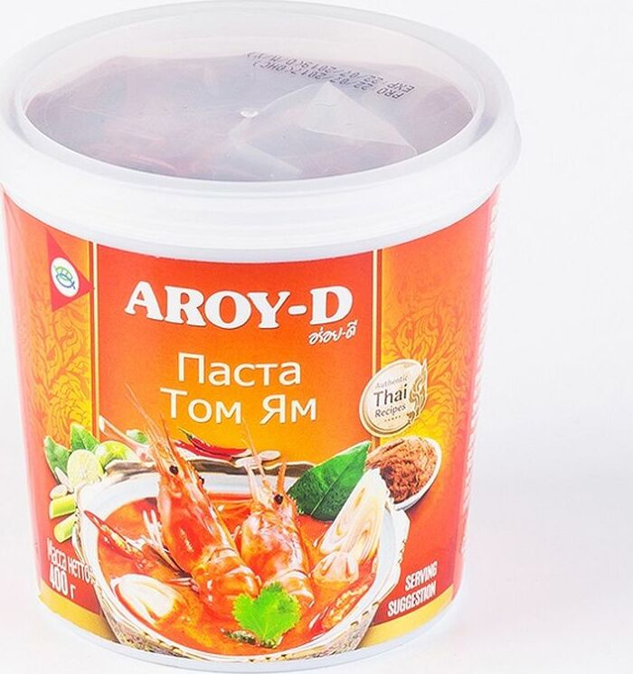 Соус для приготовления Aroy-D Паста Том Ям, 400 г - купить с доставкой ...