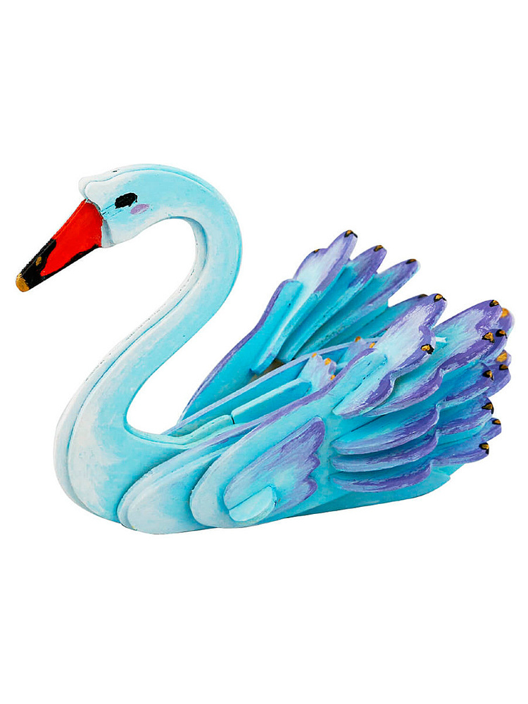 Картина раскраска Лебеди на озере (BRM32276)
