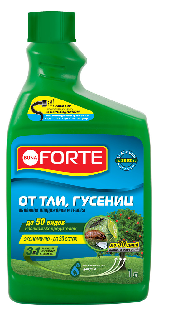 Средство от тли, гусениц, паутинного клеща и других насекомых ...