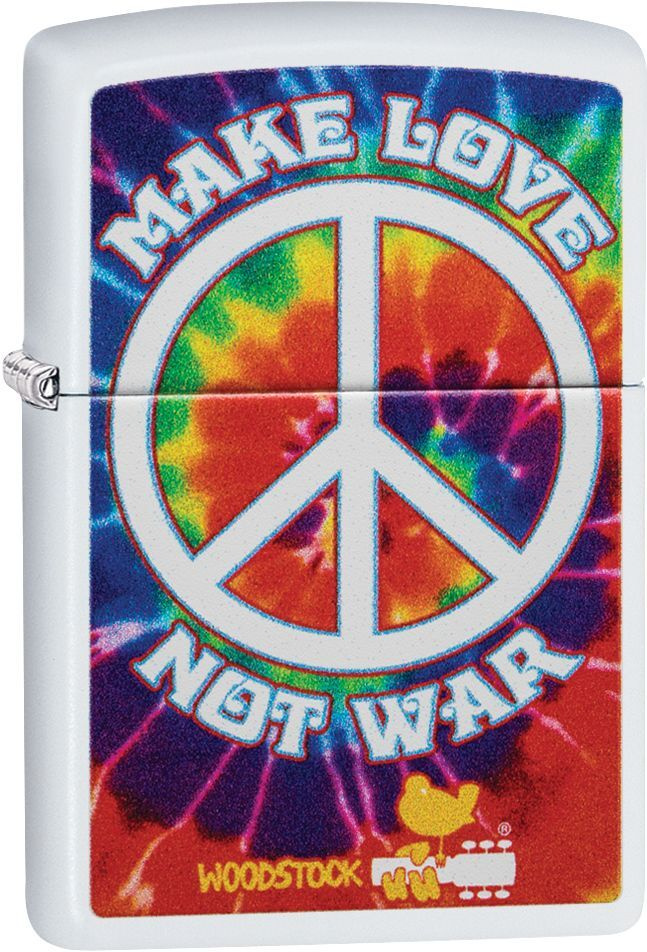 Зажигалка ZIPPO бензиновая Woodstock White Matte 49013 #1