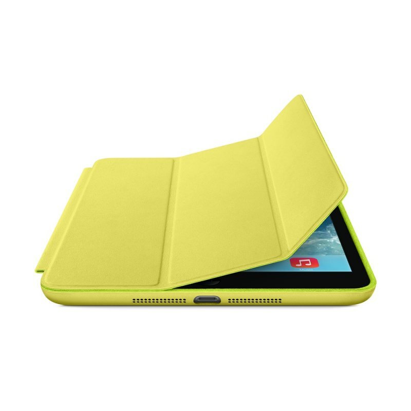Чехол-книжка подставка для планшета Ipad Mini 5 Smart Case желтый #1