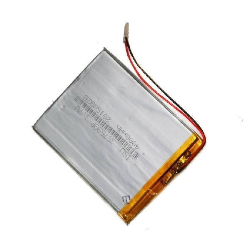 Аккумулятор универсальный 367590p 3.6x75x90 мм 3,7v Li-Pol 4000 mAh ...