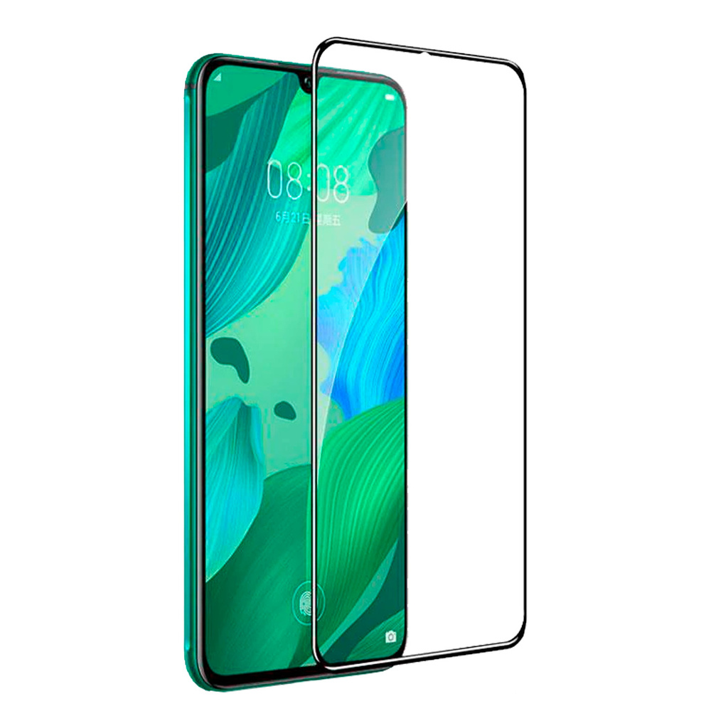 Защитное стекло для Nova 5 / Nova 5T / Huawei Honor 20 c полным покрытием,  черная рамка, серия СТЕКЛОФФ Base - купить с доставкой по выгодным ценам в  интернет-магазине OZON (215346751)