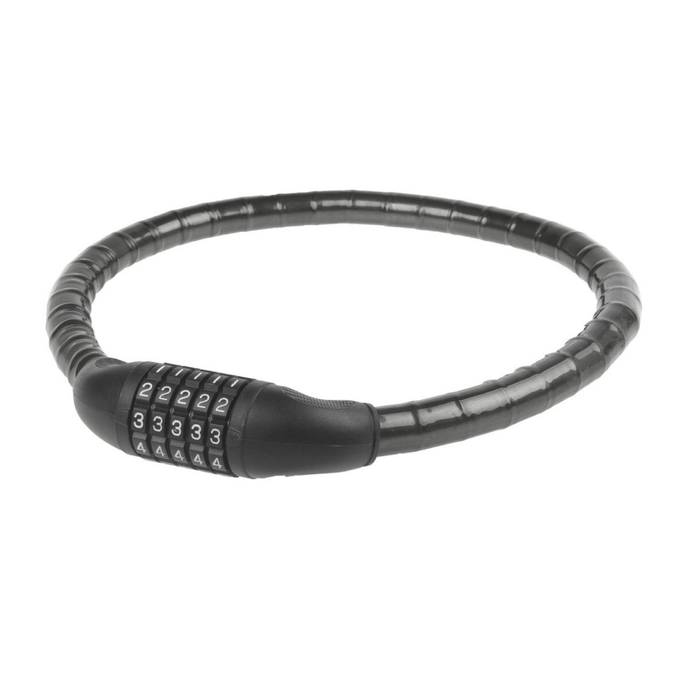 Замок велосипедный M-WAVE HD 18.8 тросовый, 18х800мм #1